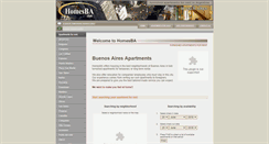 Desktop Screenshot of homesba.com